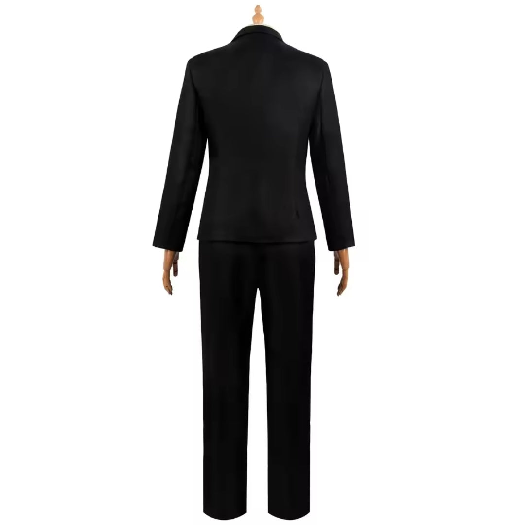 Horror-Cosplay-Set mit mehrlagigem Outfit aus Polyester für Erwachsene, Halloween-, Karnevals-, Verkleidungs- und Partykleidung | Sansoti
