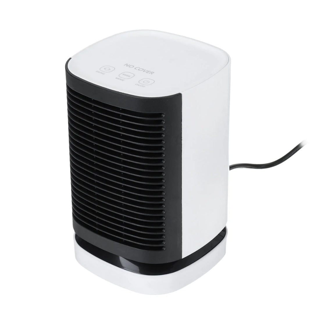 Elektrischer Heizlüfter 950 W, schwenkbar, mit Kippsensor, Touch-Bedienung und leisem Betrieb | Sansoti