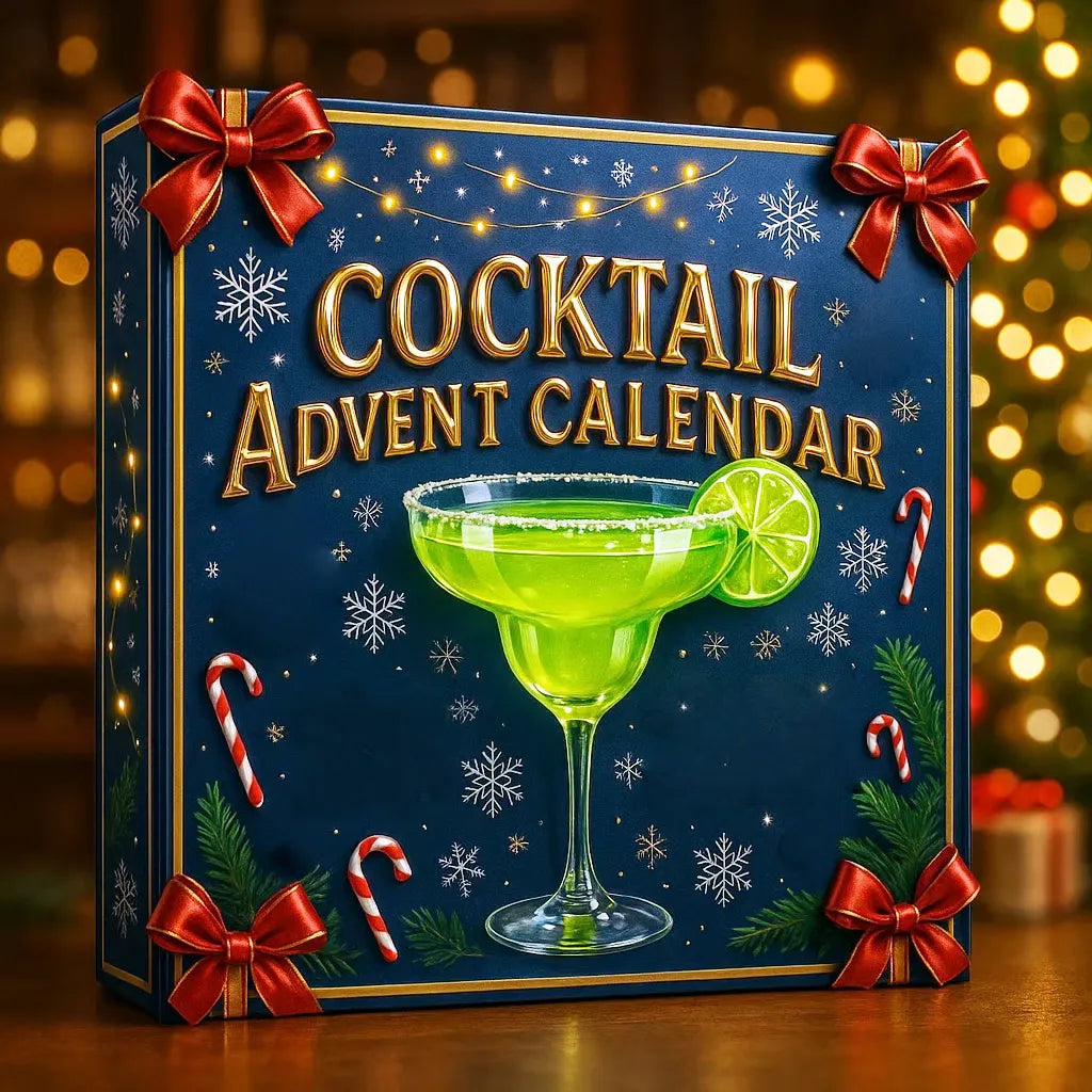 Adventskalender Cocktailflesjes Ornamenten 24 Dagen Kerstdecoratie Feestelijk Cadeau Adventstelling Kerst | Sansoti