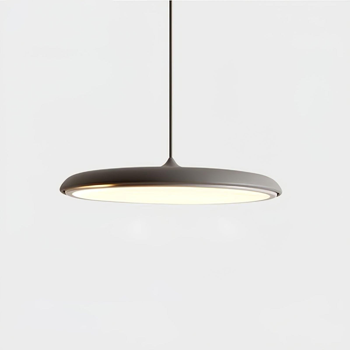 Pendelleuchte aus Metall und Acryl, dimmbar, für Kücheninsel, Esstisch und Wohnzimmer, Pastellfarben, minimalistisches Design | Sansoti