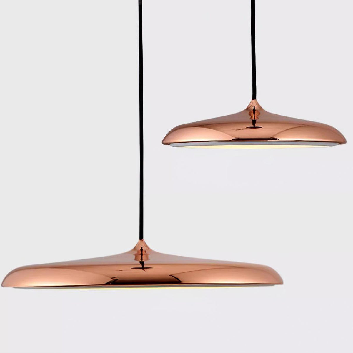 Pendelleuchte aus Metall und Acryl, dimmbar, für Kücheninsel, Esstisch und Wohnzimmer, Pastellfarben, minimalistisches Design | Sansoti