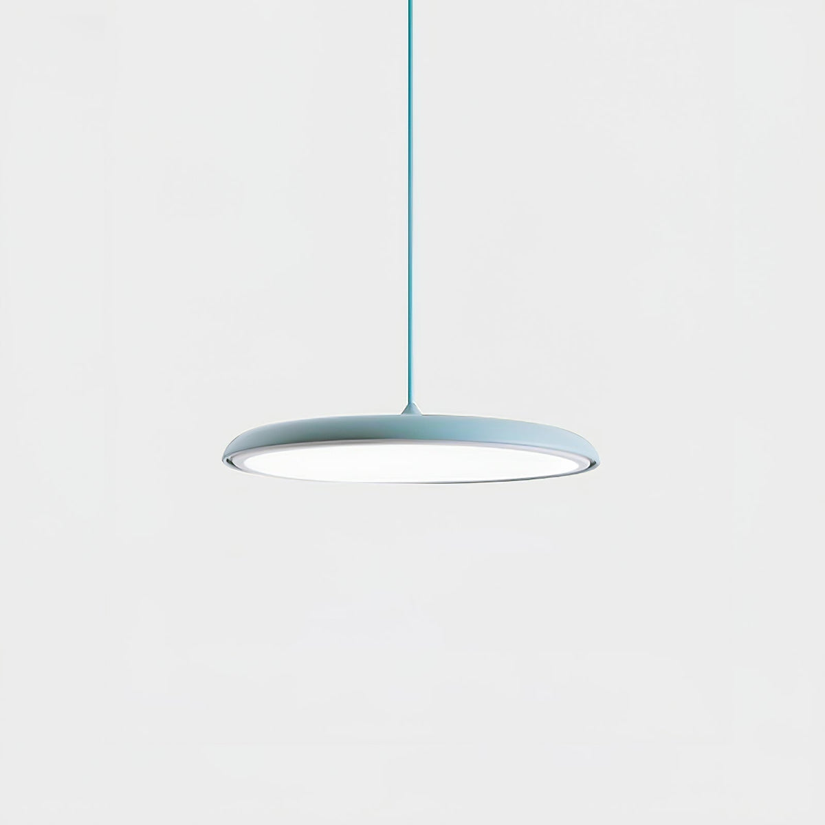 Pendelleuchte aus Metall und Acryl, dimmbar, für Kücheninsel, Esstisch und Wohnzimmer, Pastellfarben, minimalistisches Design | Sansoti