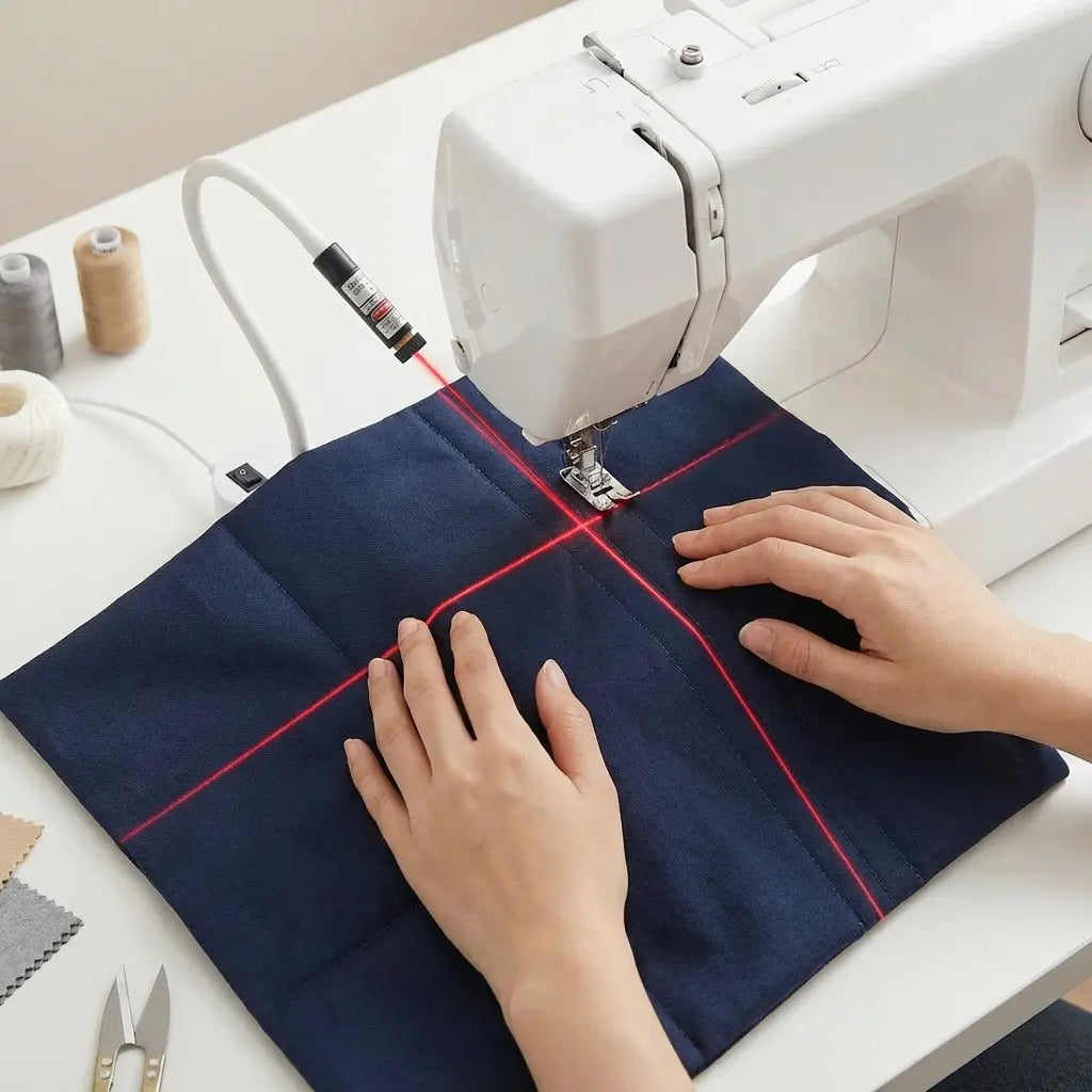 Magnetische Laserassistent voor Naaimachines met Flexibele Arm en USB-Aansluiting | Sansoti