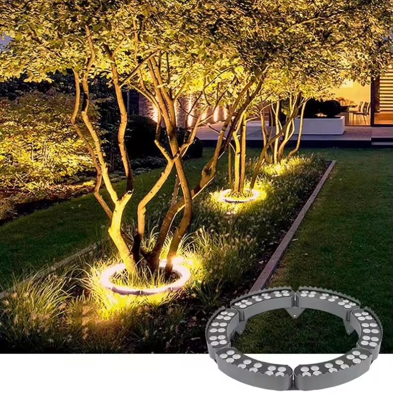 Gartenstrahler LED Baumbeleuchtung IP65 Aluminium Außenleuchte Warmweiß | Restfield