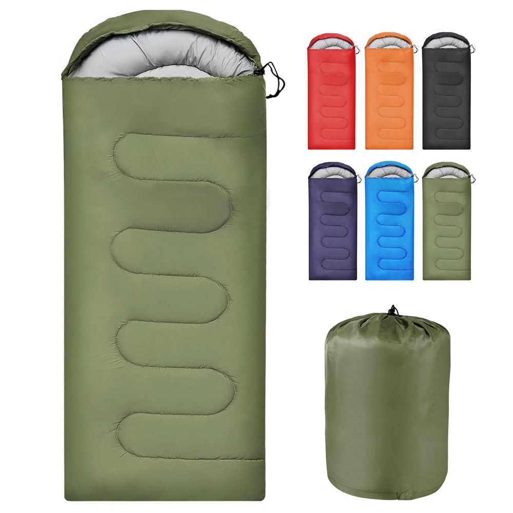 Envelop Slaapzak Thermisch Gewatteerd Polyester Camping Hiking Outdoor Reizen Warm Comfortabel Seizoenen | Sansoti