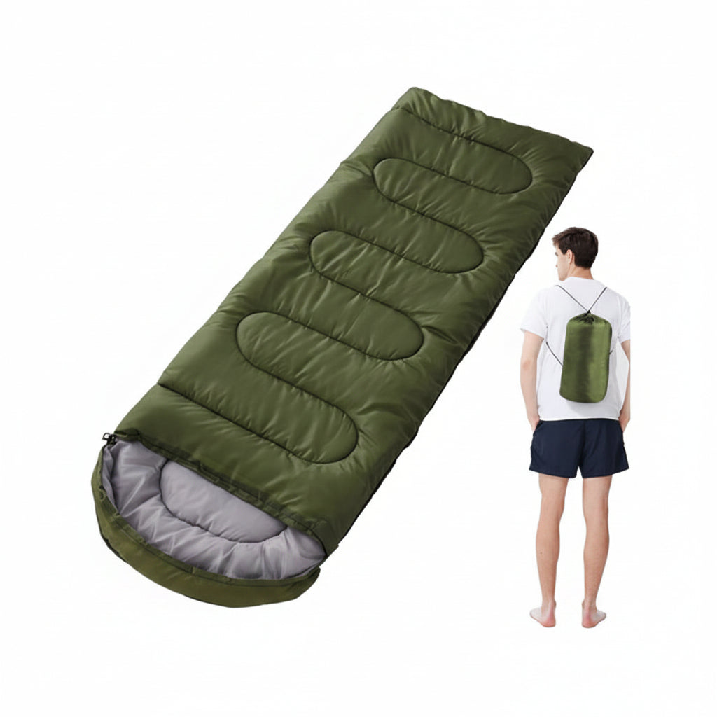 Envelop Slaapzak Thermisch Gewatteerd Polyester Camping Hiking Outdoor Reizen Warm Comfortabel Seizoenen | Sansoti