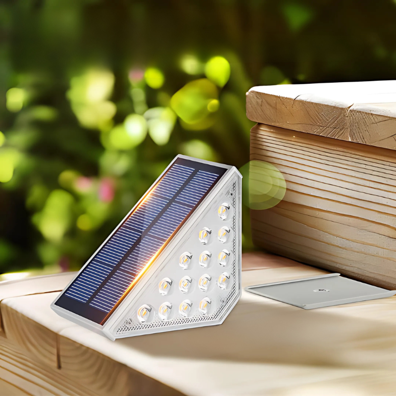 Solar Buitenlamp met Bewegingssensor IP65 Waterdicht voor Trap Tuinpad Automatische Trapverlichting LED | Sansoti