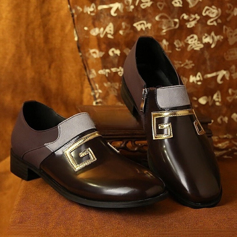 Cosplay Boots Brown Plastic Sizes 38-43 Anime Roleplay Event Distinctive Detail Work Costume | Sansoti