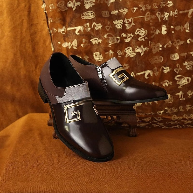 Cosplay Boots Brown Plastic Sizes 38-43 Anime Roleplay Event Distinctive Detail Work Costume | Sansoti