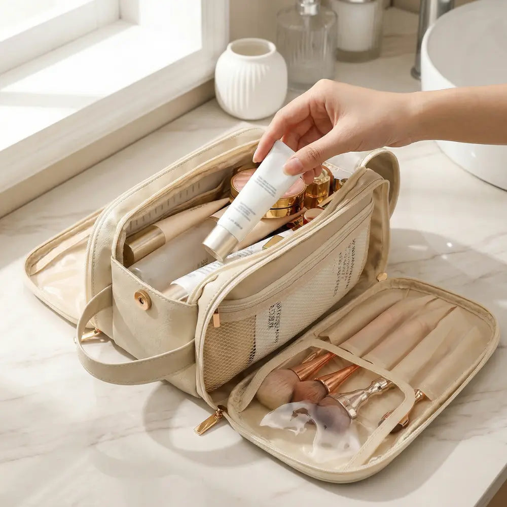 Make-up Organizer Klappbar Pinselaufbewahrung 25+ Produkte