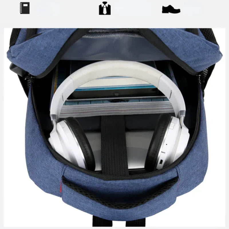 Ultralichte Waterdichte Rugzak Heren Reistas Dagelijks Gebruik Minimalistisch Design Schooltas Laptop Backpack 15 inch Werk Studie Reizen Functioneel Stijlvol | Sansoti
