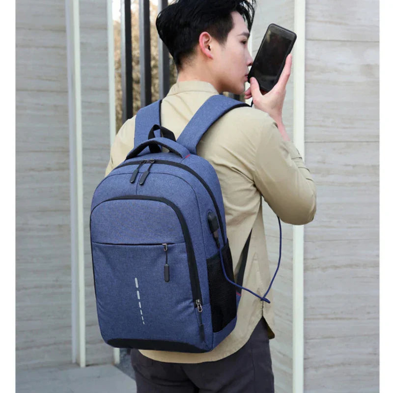 Ultralichte Waterdichte Rugzak Heren Reistas Dagelijks Gebruik Minimalistisch Design Schooltas Laptop Backpack 15 inch Werk Studie Reizen Functioneel Stijlvol | Sansoti