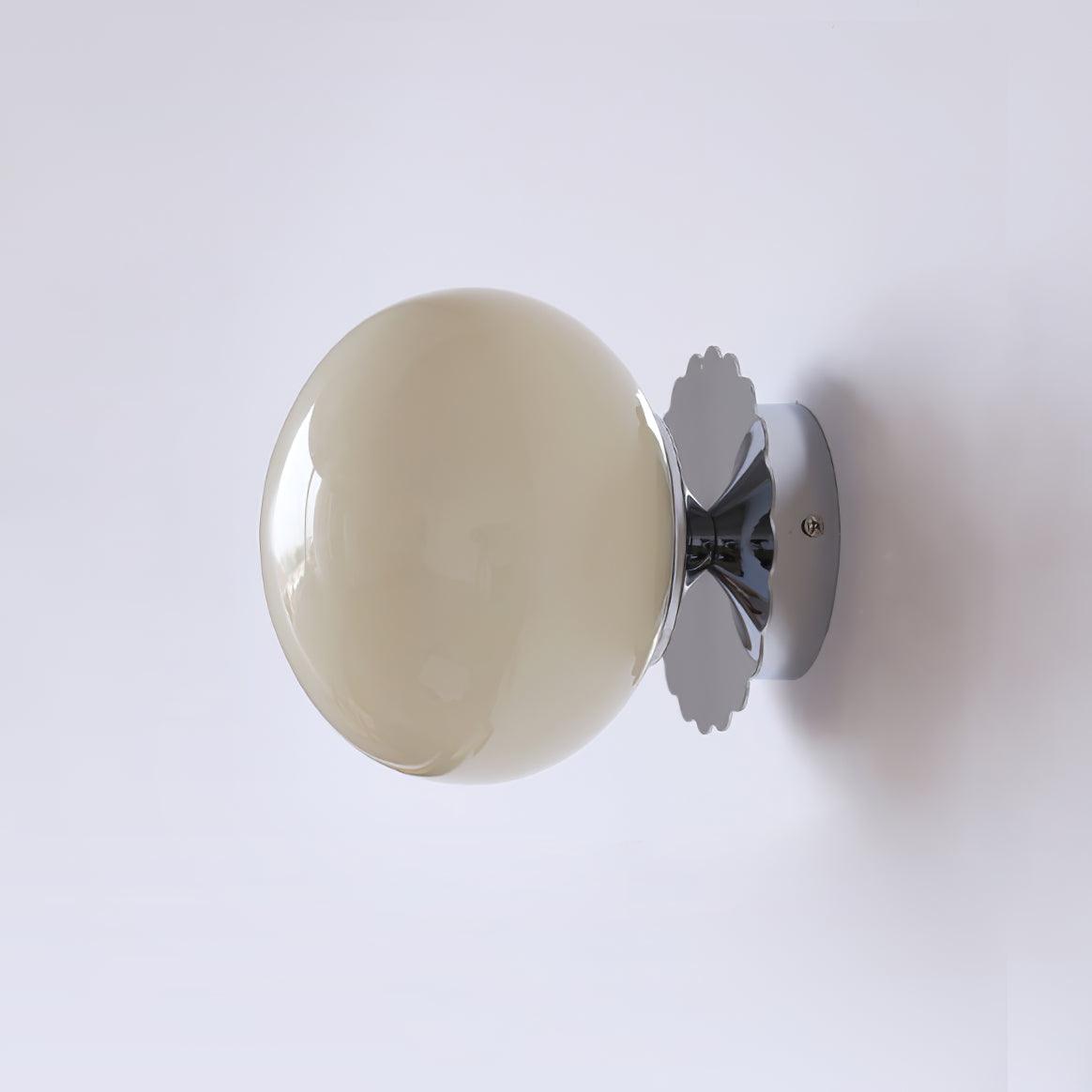 Glazen Wandlamp met Gekleurde Diffuser – Dimbare Armatuur Wand & Plafond Converteerbaar | Sansoti