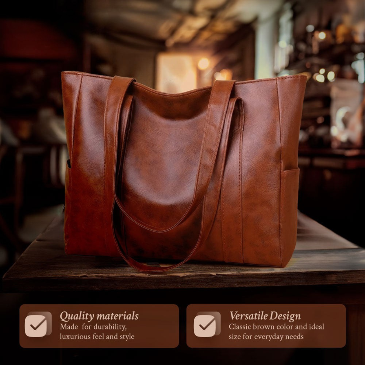 Leren Schoudertas Dames Handgemaakt Authentiek Leer Verstelbare Riem Magnetische Sluiting Elegante Draagtas | Sansoti