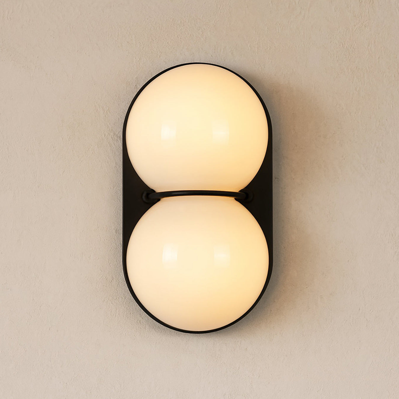 Moderne Dubbele Glazen Wandlamp – Speelse Verlichting met Gekleurde Glazen voor Slaapkamer & Kinderkamer | Sansoti
