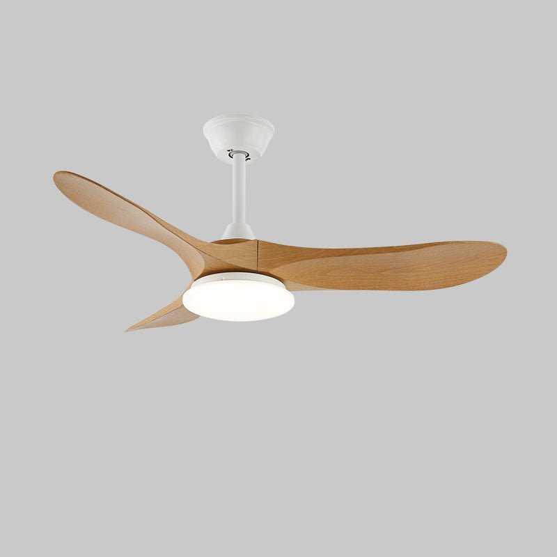 Plafondventilator met Verlichting 42″/52″ Massief Hout LED 6 Snelheden Afstandsbediening DC Motor Draadloze Wandschakelaar Compatible Woonkamer Slaapkamer | Sansoti