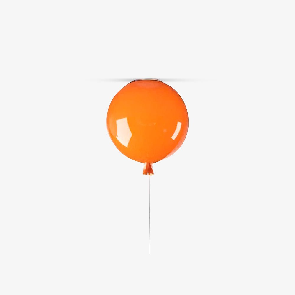 Ballonlampe Deckenleuchte Kunststoff Weiß Blau Rosa Orange Kinderzimmer Wohnzimmer Ø25 Ø30 Ø35cm Hängelampe Verspielter Zugschnur | Restfield