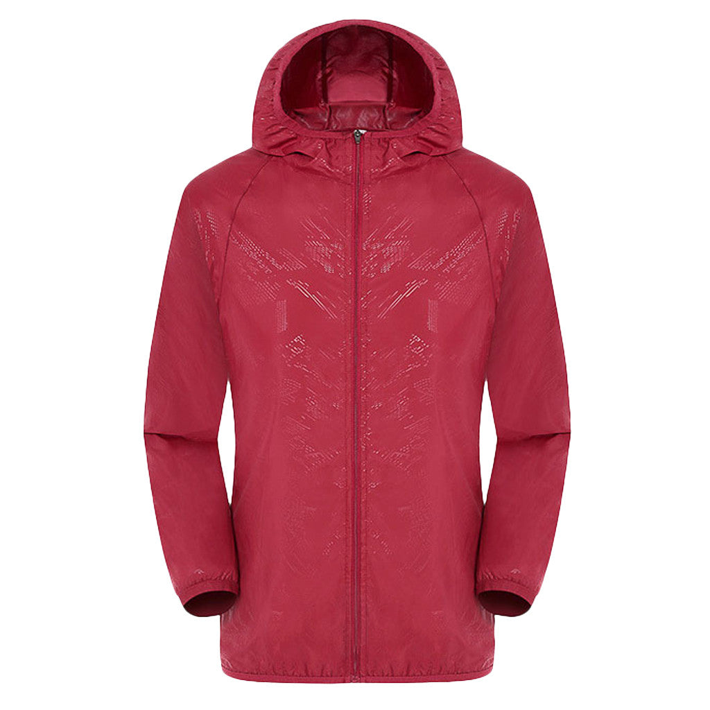 Windproof Ultralight Rain Jacket for Outdoor Adventures | Sansoti
