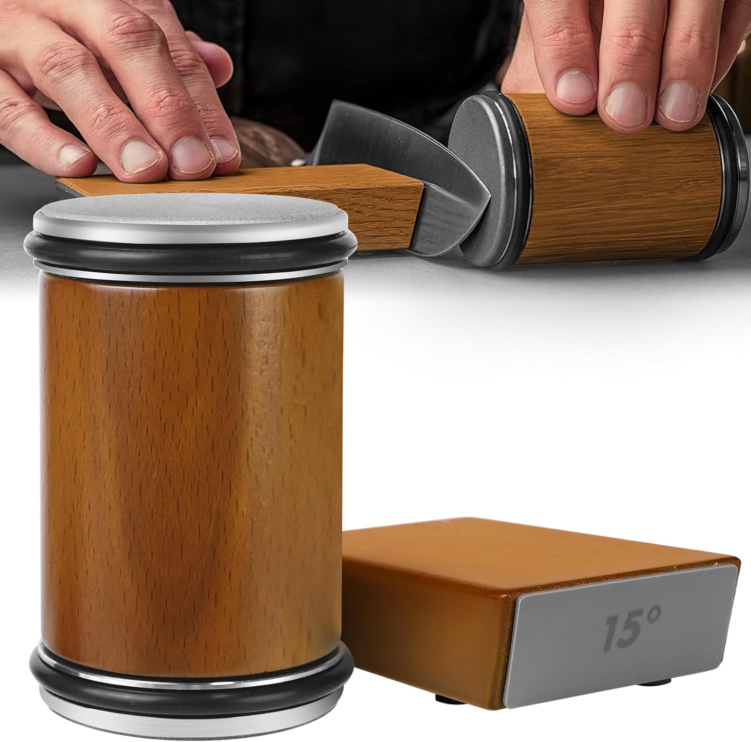Rolmessenslijper Handmatig Compact Design Snelle Resultaten | Sansoti