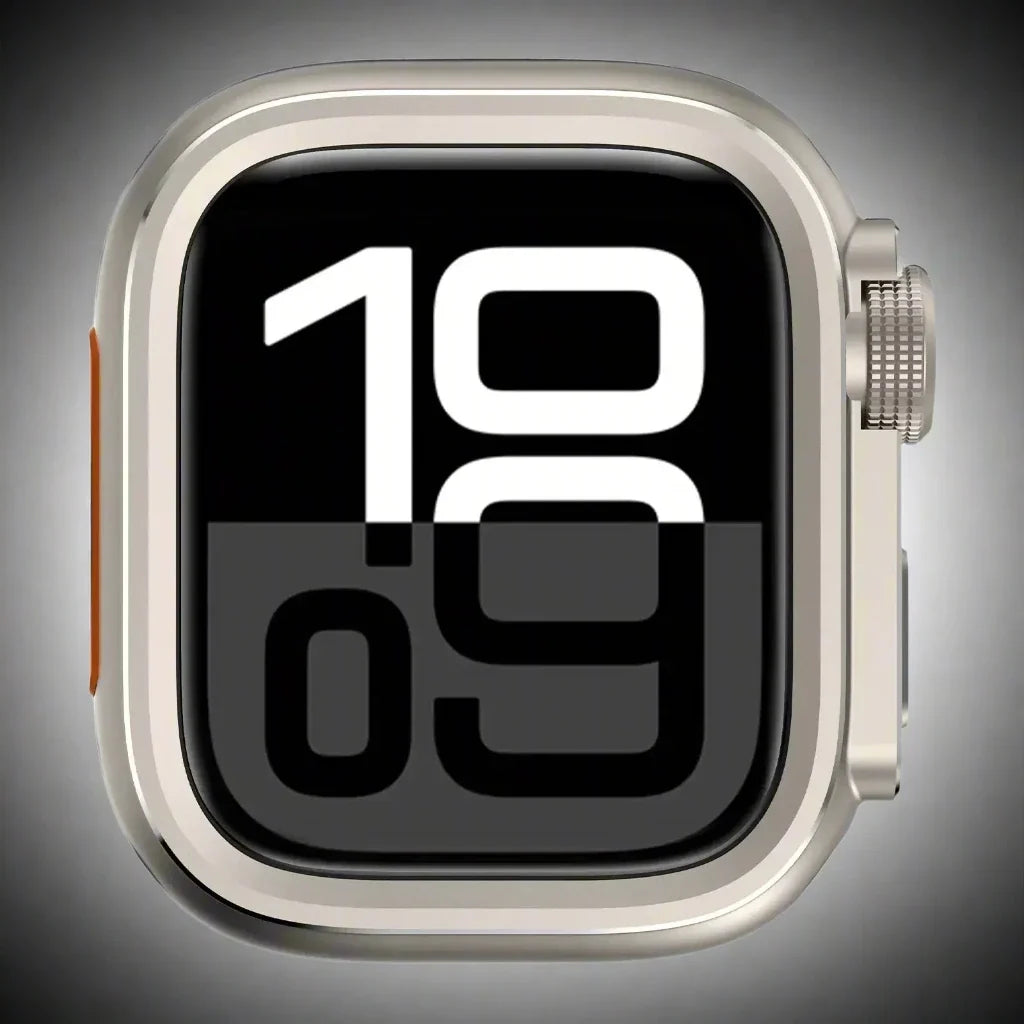 Titanium Smartwatch Protective Case 360° Full Protection 42-49mm Watch Housing Wearables Premium Case | Sansoti