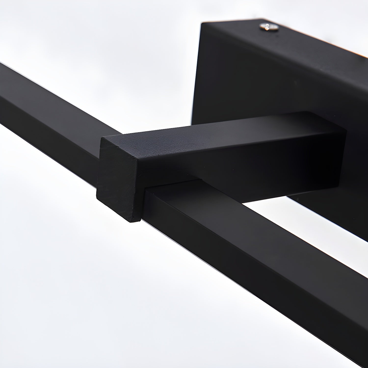 Lineaire Spiegelverlichting Metaal – Geïntegreerde LED Wandlamp in Zwart – 3 Lengtes | Sansoti