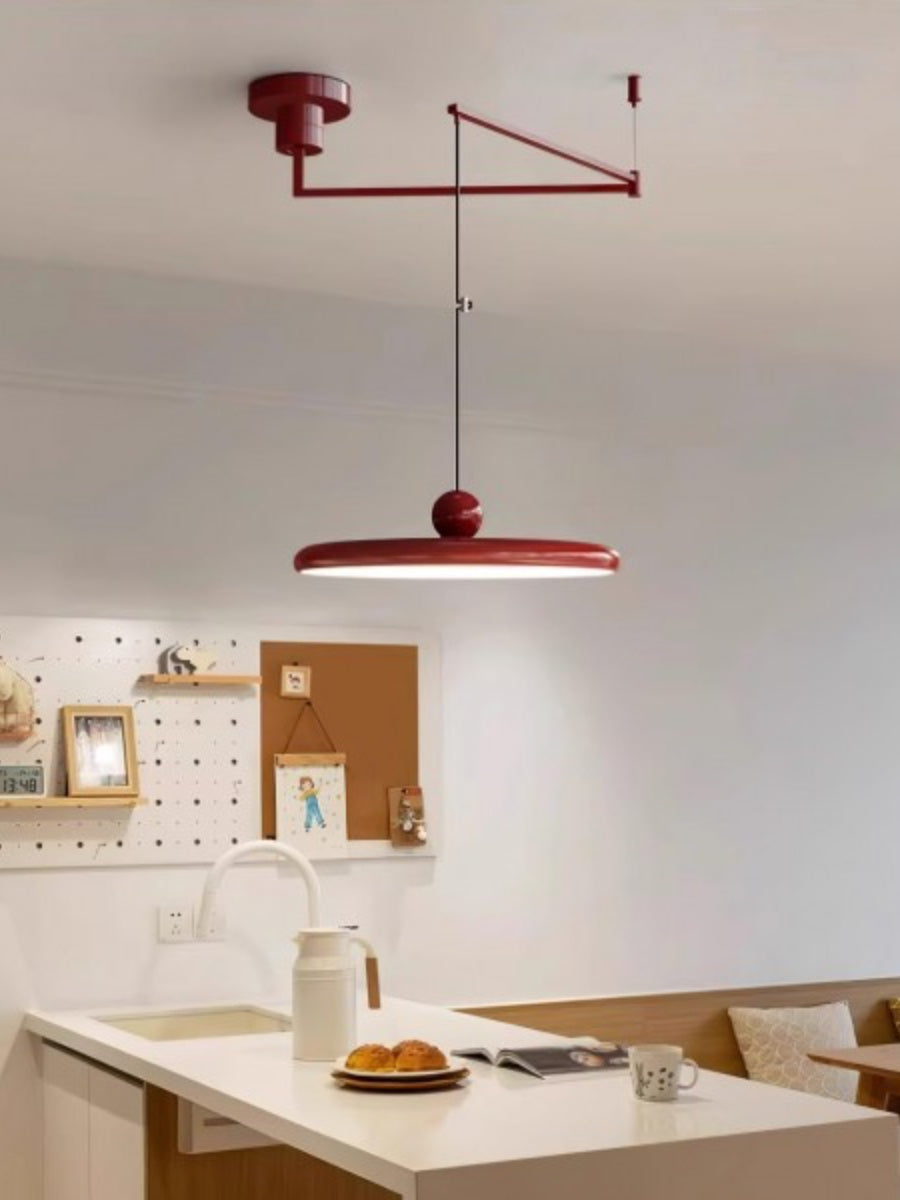 Verstelbare Hanglamp met Zwenkarm – Minimalistische Industriële Verlichting Metaal | Sansoti