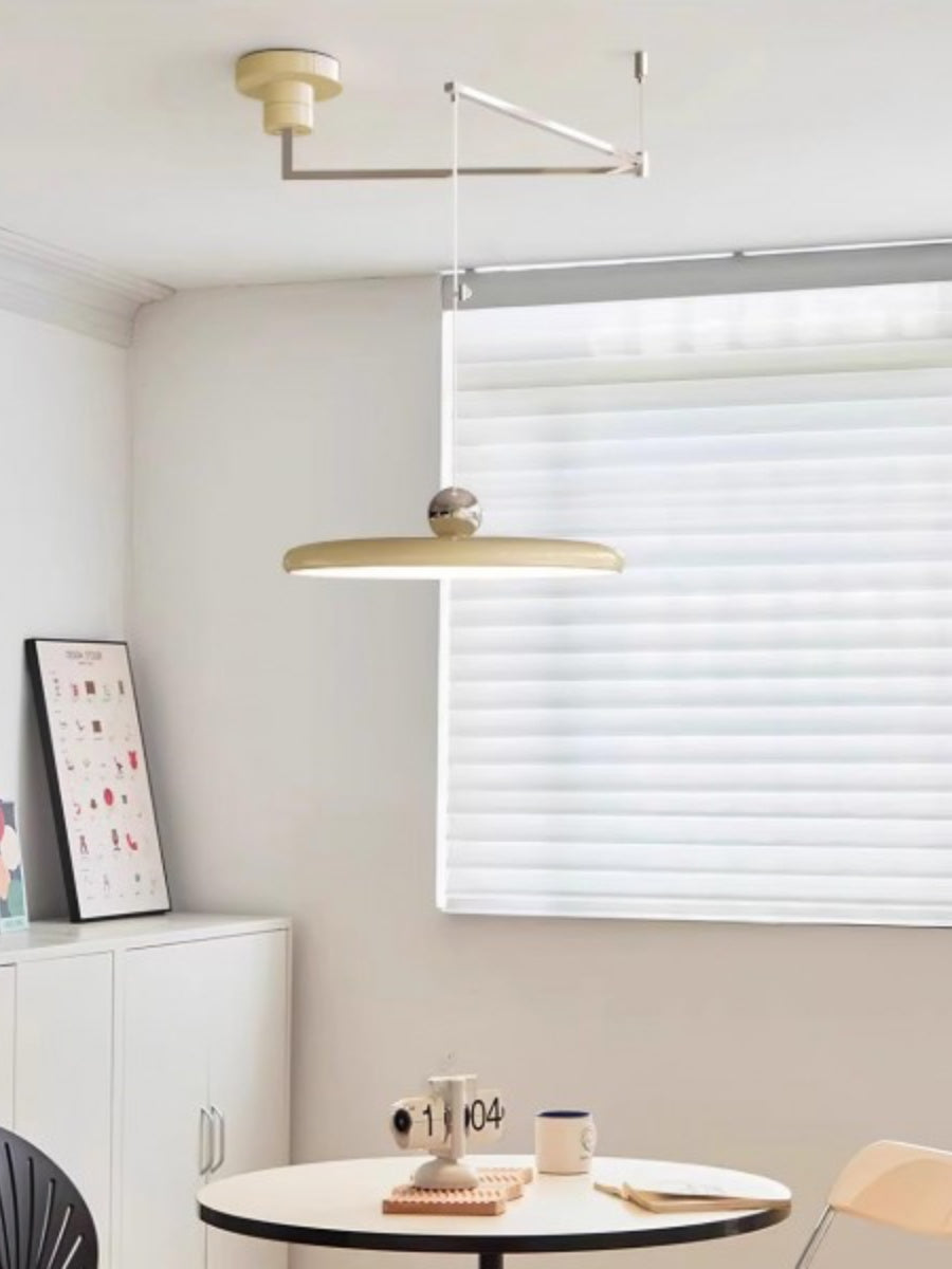 Verstelbare Hanglamp met Zwenkarm – Minimalistische Industriële Verlichting Metaal | Sansoti