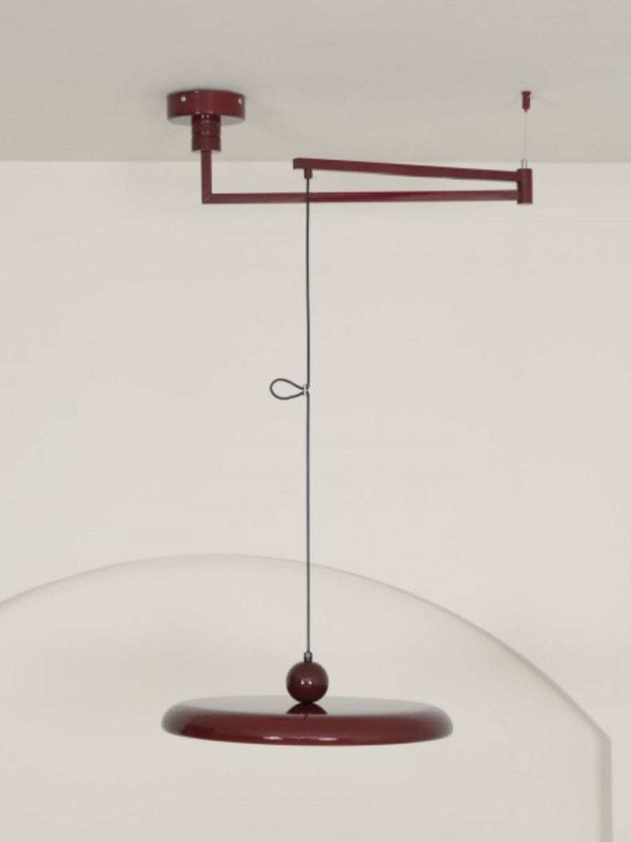 Verstelbare Hanglamp met Zwenkarm – Minimalistische Industriële Verlichting Metaal | Sansoti