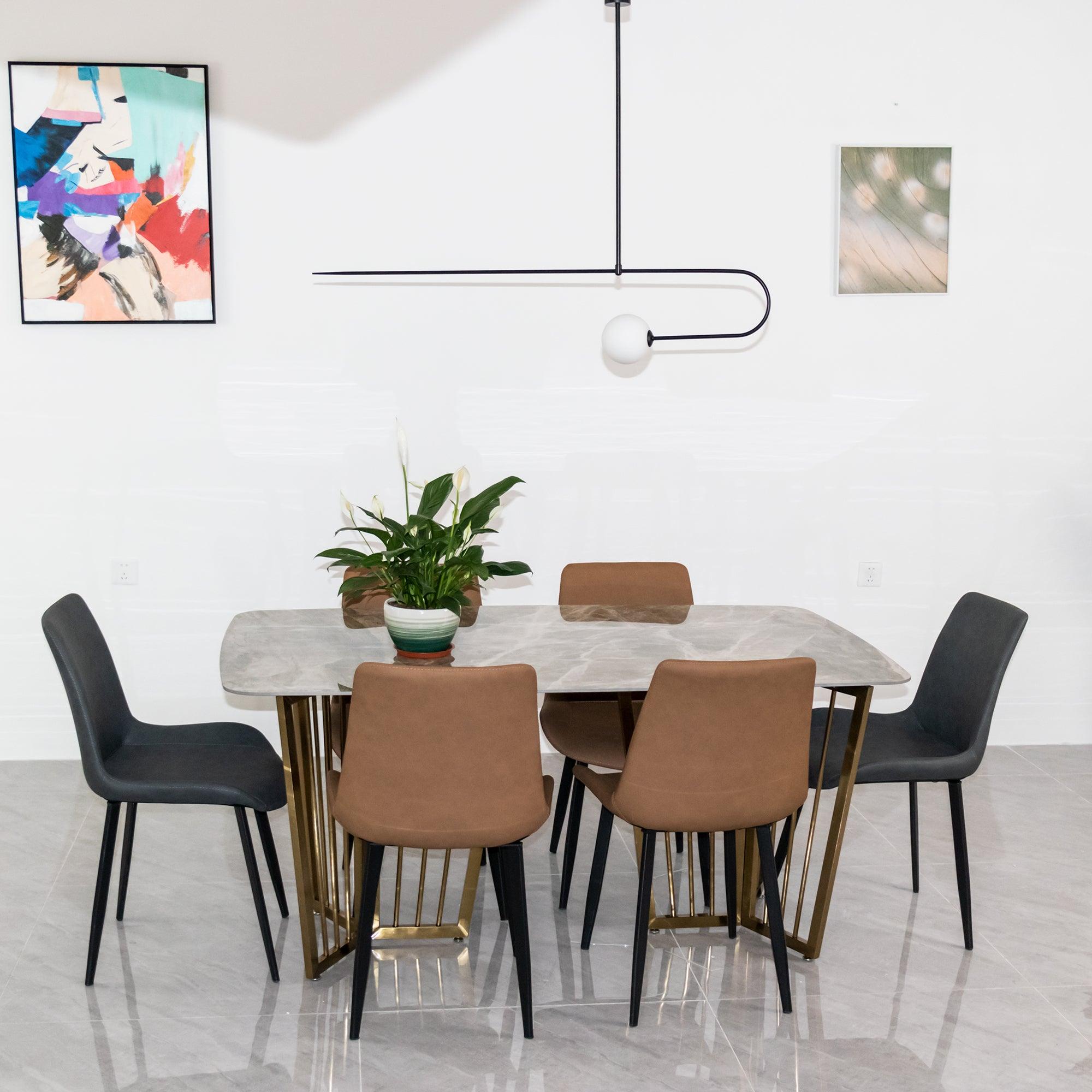 Mobiel Plafondlamp met Glazen Bollen – Modern Messing of Zwart Design – 9 Configuraties – G9 & G4 Fitting | Sansoti