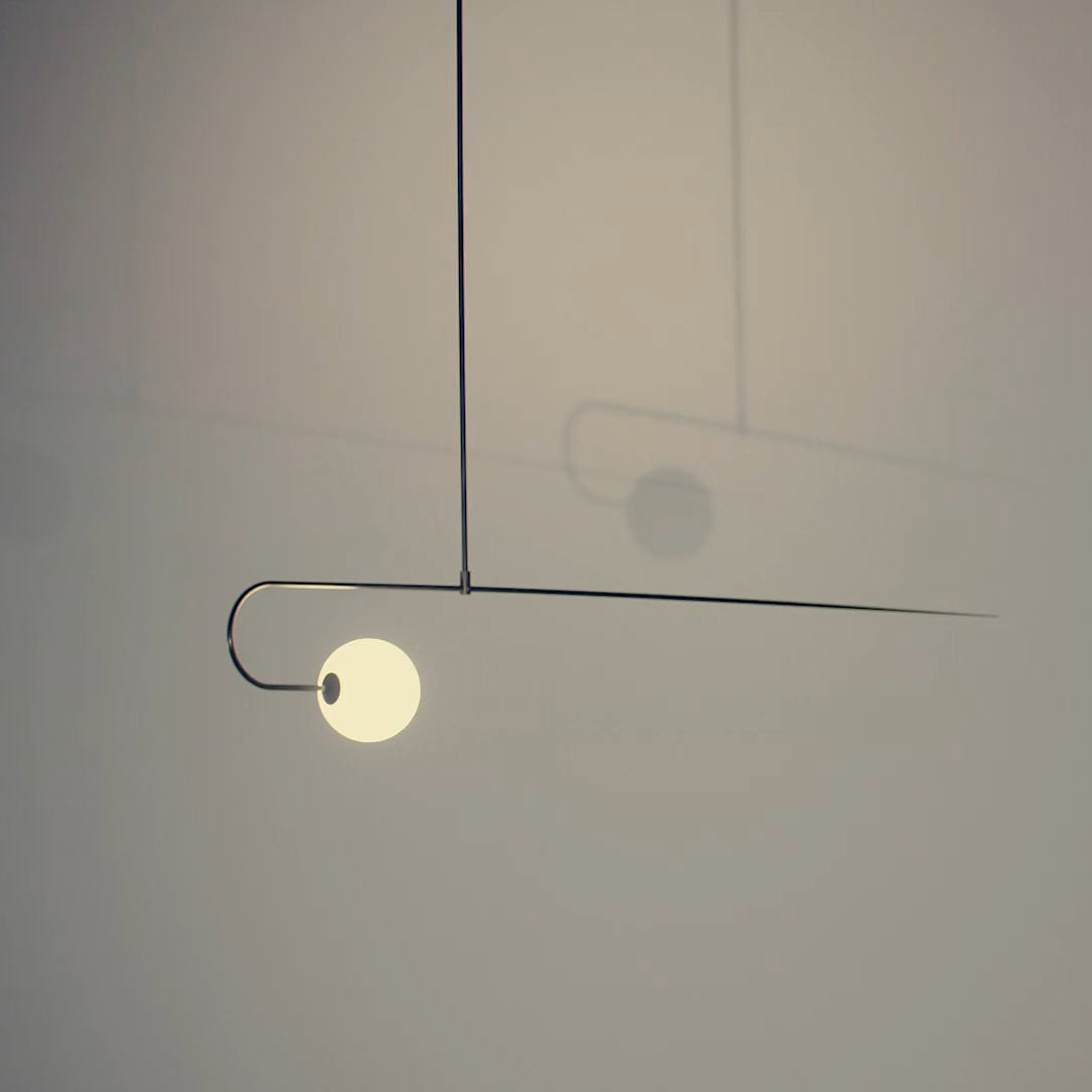 Mobiel Plafondlamp met Glazen Bollen – Modern Messing of Zwart Design – 9 Configuraties – G9 & G4 Fitting | Sansoti