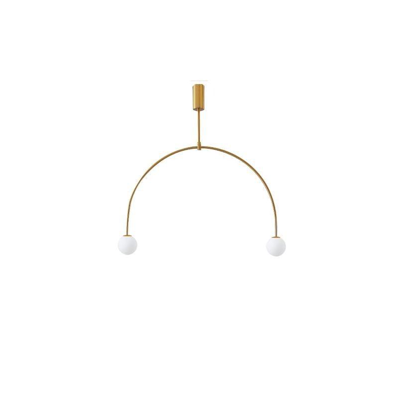 Mobiel Plafondlamp met Glazen Bollen – Modern Messing of Zwart Design – 9 Configuraties – G9 & G4 Fitting | Sansoti