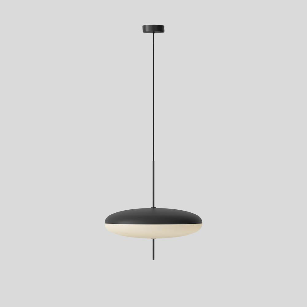 Opaalwitte Schijfhanglamp Elliptisch Design Glas-Effect Polymeer 3-4 Lichtpunten E26/E27 Moderne Designlamp Scandinavische Stijl Zwart of Wit Scandinavisch Interieur | Sansoti
