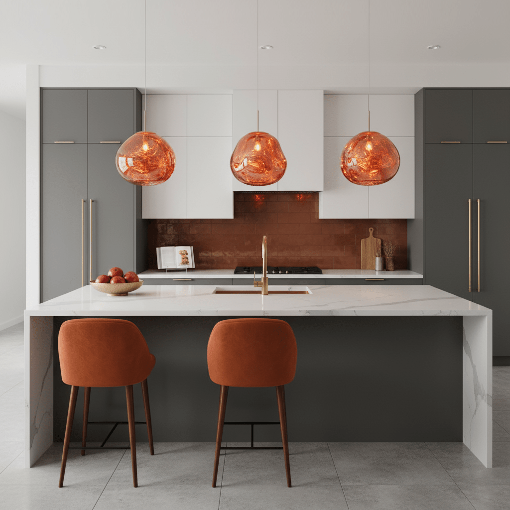 Hanglamp Modern Gesmolten Glas Effect ø18-48 cm Chroom Goud Rosé Goud met Spiegelreflectie voor Eetkamer Woonkamer | Sansoti