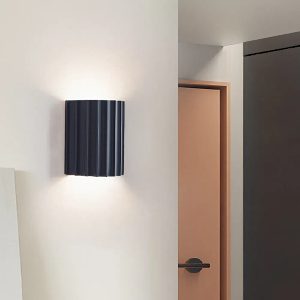 Wandleuchte Harz Halbrund Minimalistisch G9 LED Schlafzimmer Flur Wohnzimmer Modern | Restfield