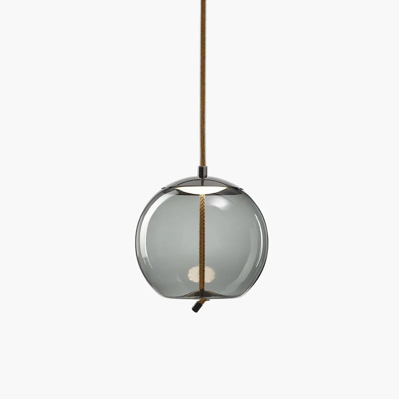 Handgeblazen Glazen Hanglamp Modern Design – Glas en Metaal – Instelbare Kabel 150cm – Geïntegreerde LED – 4 Modellen & Kleuropties | Sansoti
