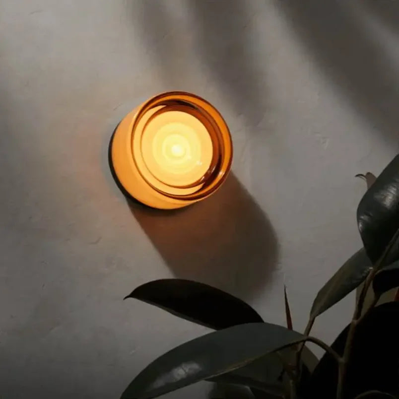 Minimalistische LED-Wandleuchte aus Metall und Acryl, warmes Licht, Wohnzimmer, Schlafzimmer, Flur, Foyer, moderne Beleuchtung | Sansoti