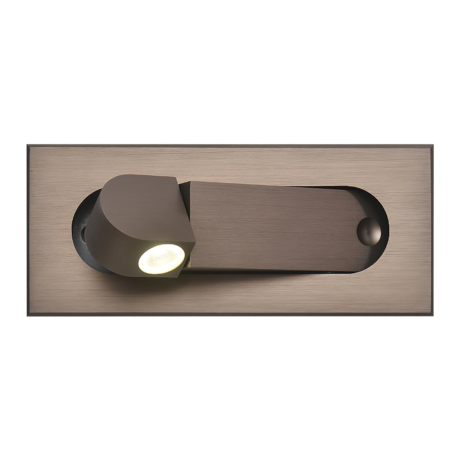 LED wandlamp met verborgen schakelaar – druk in, druk uit – verstelbare kop voor leeslicht naast bed | Sansoti