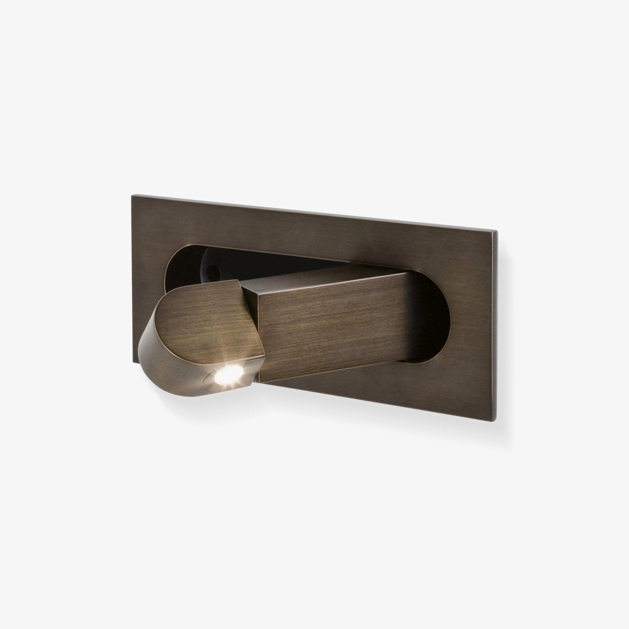 LED wandlamp met verborgen schakelaar – druk in, druk uit – verstelbare kop voor leeslicht naast bed | Sansoti