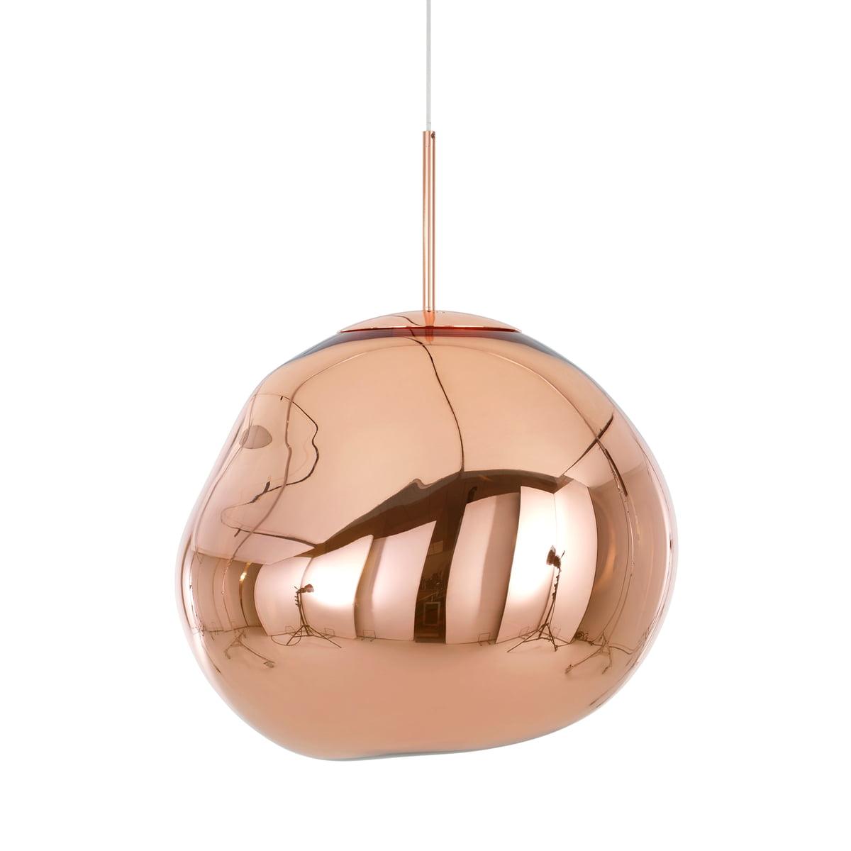 Hanglamp Modern Gesmolten Glas Effect ø18-48 cm Chroom Goud Rosé Goud met Spiegelreflectie voor Eetkamer Woonkamer | Sansoti