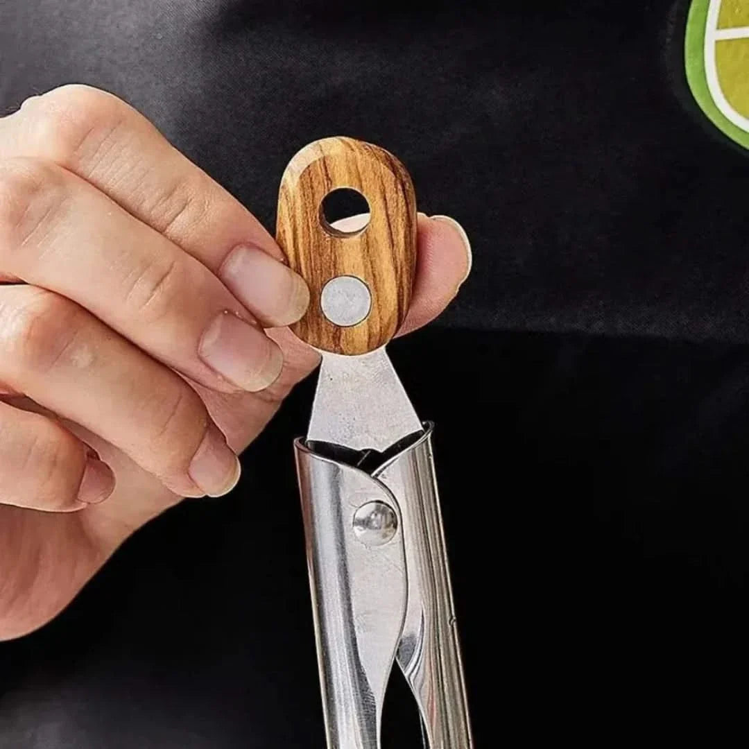 Keukentang Set met Houten Handgreep RVS Serveertang Grillgereedschap Barbecue Accessoires Kook Hulpmiddel Keuken | Sansoti