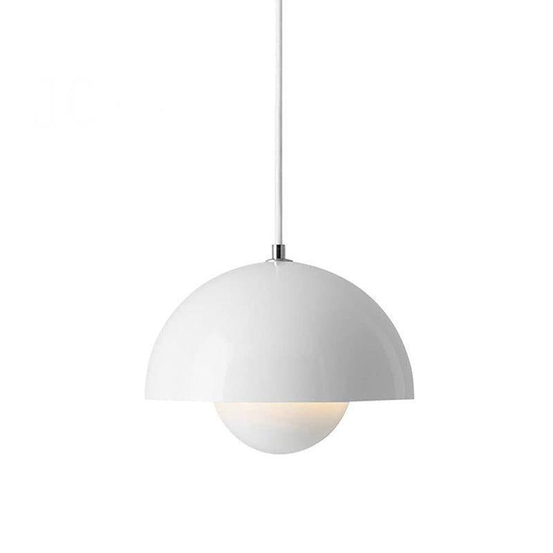 Suspension avec jardinière, design scandinave, métal E27, lumière blanc chaud, câble réglable, pour salon ou cuisine | Sansoti