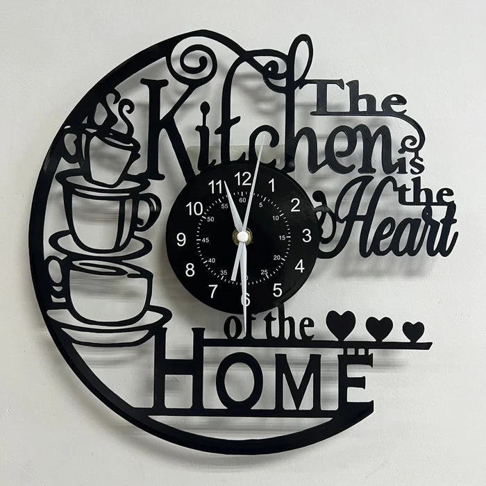 Wandklok met Grote Cijfers – Stil Modern Uurwerk – Minimalistisch Rond Design voor Woonkamer Keuken Kantoor | Sansoti