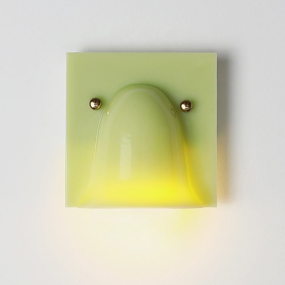 Mollo Wandlamp — Organische Hars & IJzer Wandverlichting | Sansoti