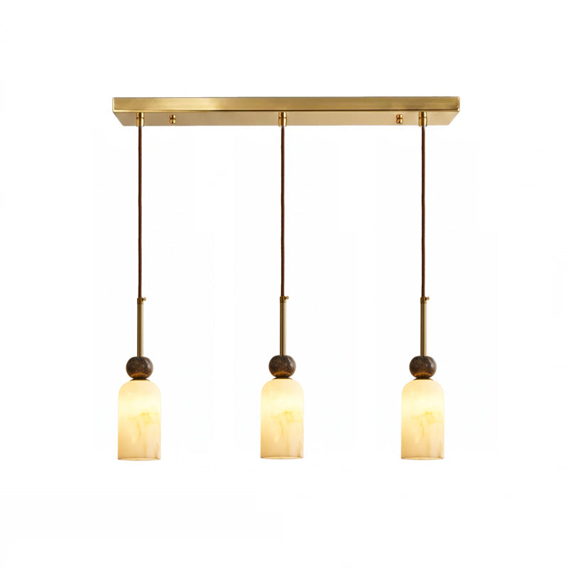 Hanglamp met Marmer en Imitatie Albast – Elegant Design met Zacht Licht | Sansoti