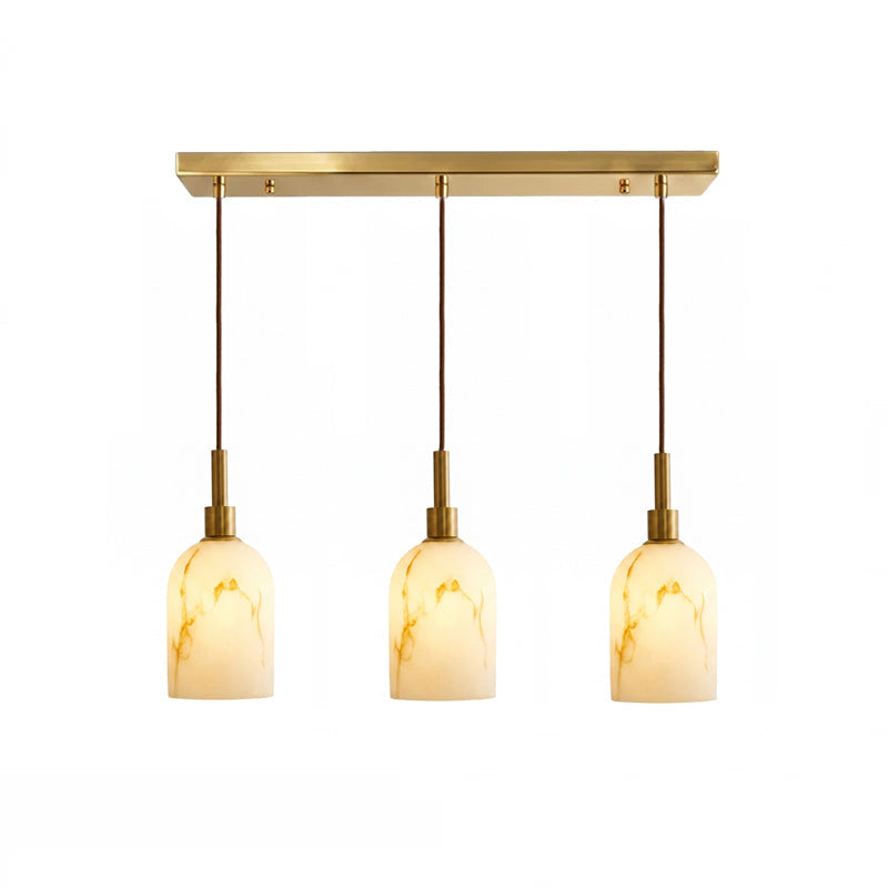 Hanglamp met Marmer en Imitatie Albast – Elegant Design met Zacht Licht | Sansoti