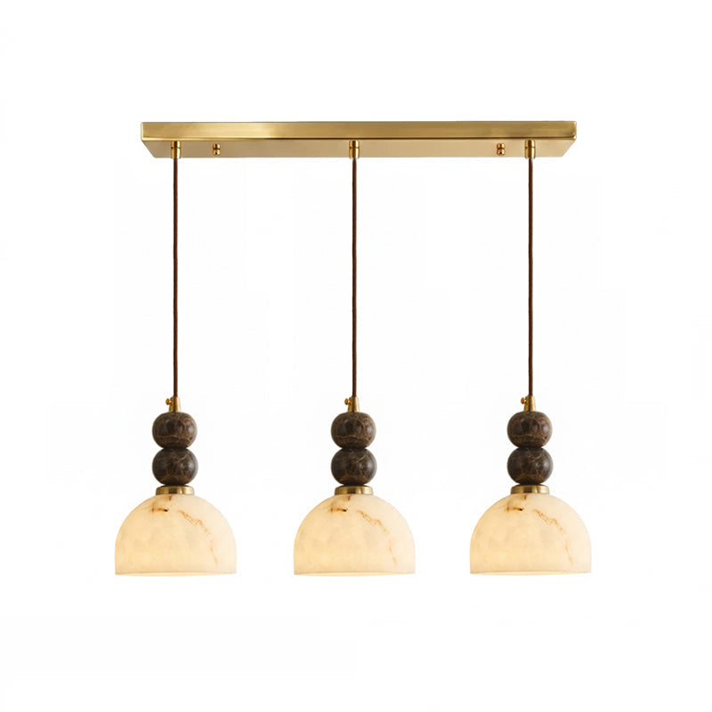 Hanglamp met Marmer en Imitatie Albast – Elegant Design met Zacht Licht | Sansoti