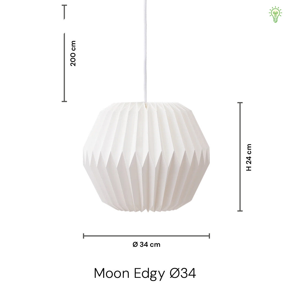 Hängeleuchte Weiß Acryl Design E27 Wohnzimmer Esstisch | Restfield
