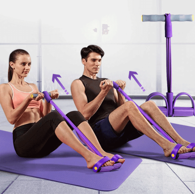 Multifunctionele Weerstandsband voor Full-Body Workouts – Compacte Fitnesstrainer | Sansoti