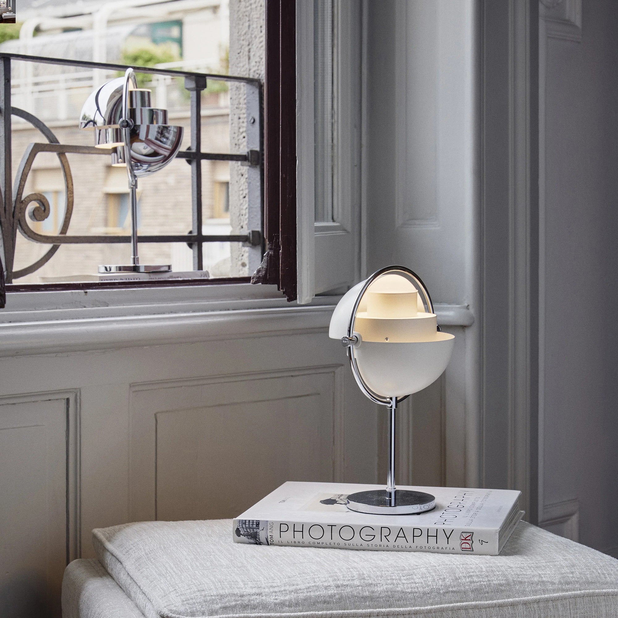 Draagbare Tafellamp met Geïntegreerde LED en USB-Oplaadbare Batterij – Dimbaar 330 Lumen 3000K Modern Design | Sansoti