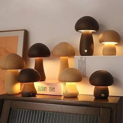 Lampe de table Champignon Dimable USB Rechargeable Blanc Chaud | Restfield